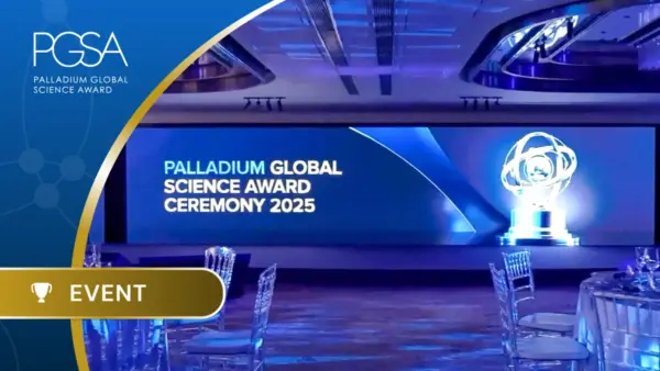 The Palladium Global Science Award 2025 – Award Ceremony in Hong Kong